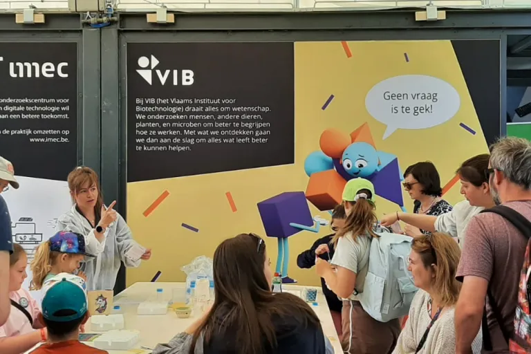DNA proef op Nerdland