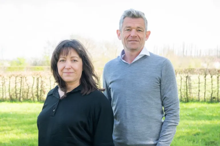 Saskia Lippens and Geert Van Minnebruggen