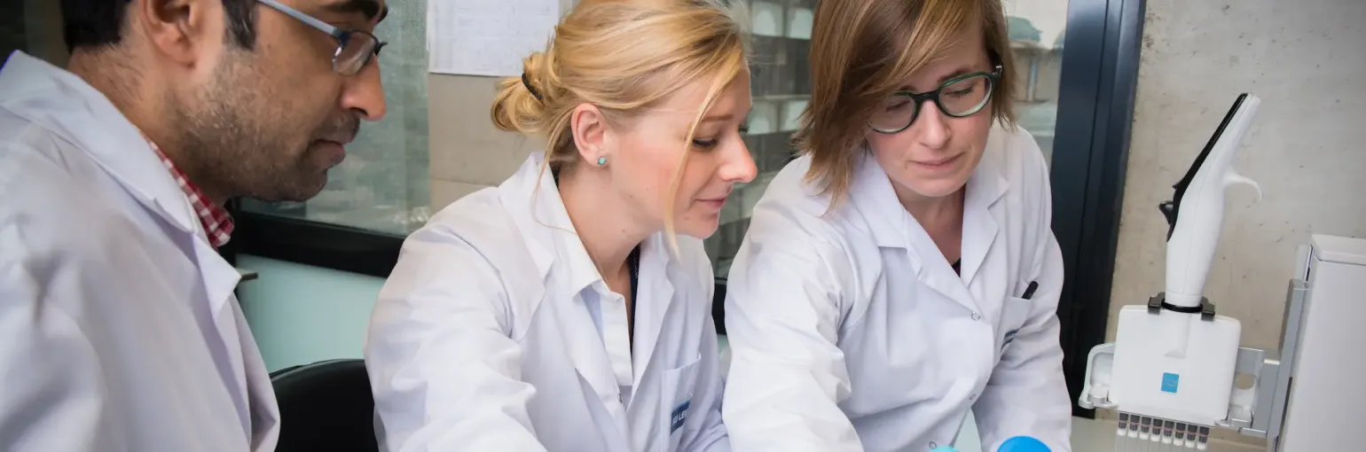 Banner Career Three Scientists
